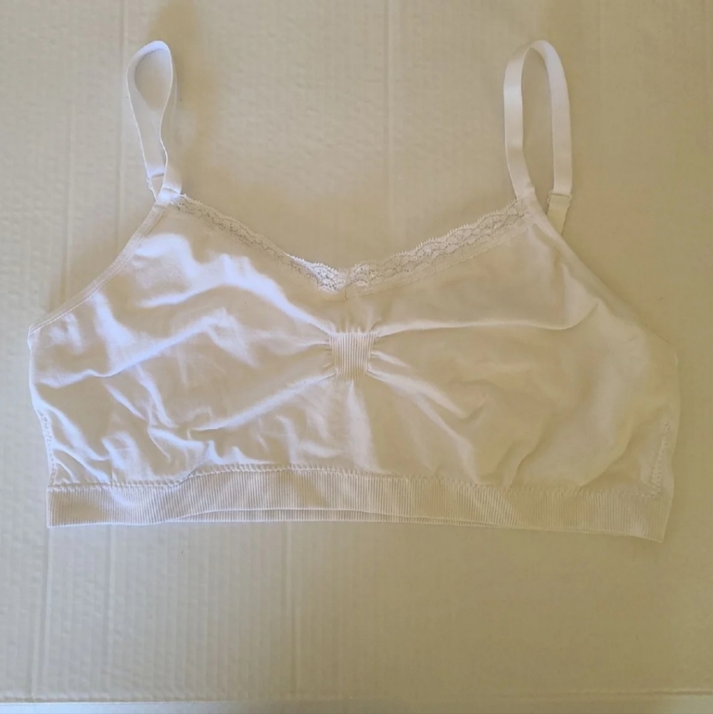 White bralette